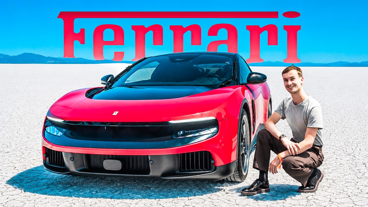 Une Ferrari dessinée par le créateur de l’iPhone ! On a vu la Luce électrique
