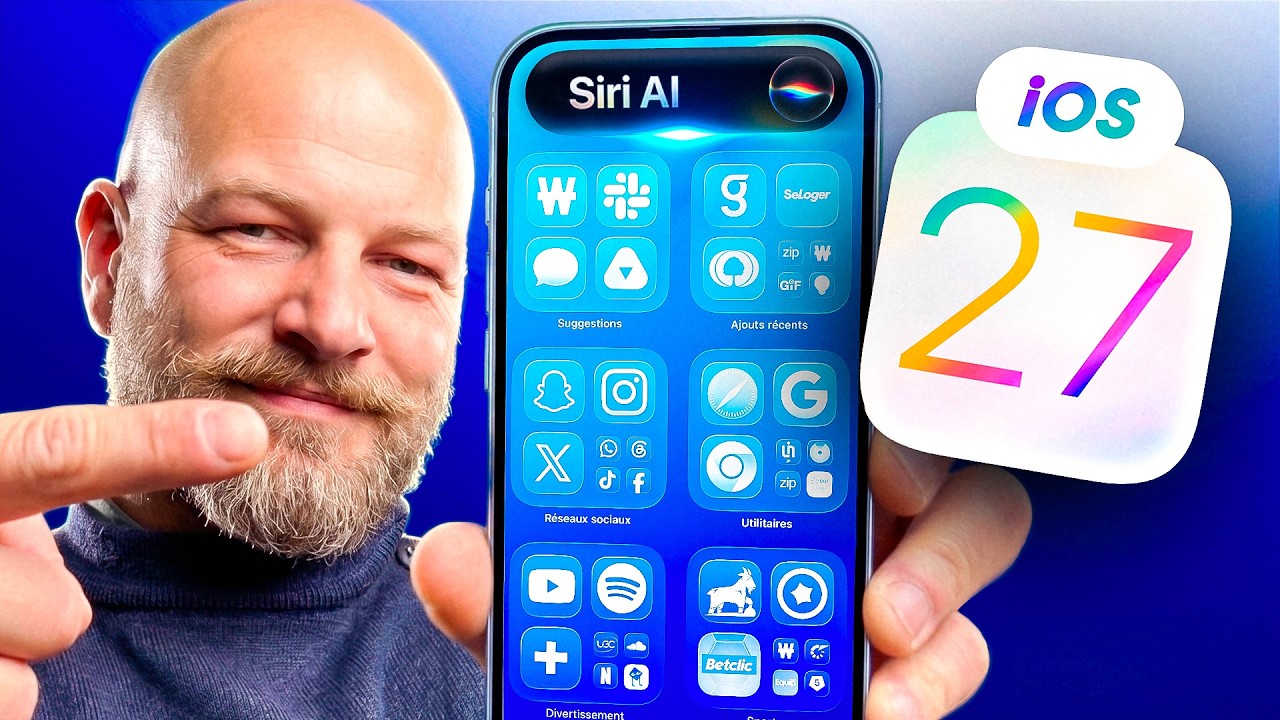 iOS 27 - les 29 Fonctionnalités CACHÉES que vous devez TESTER !