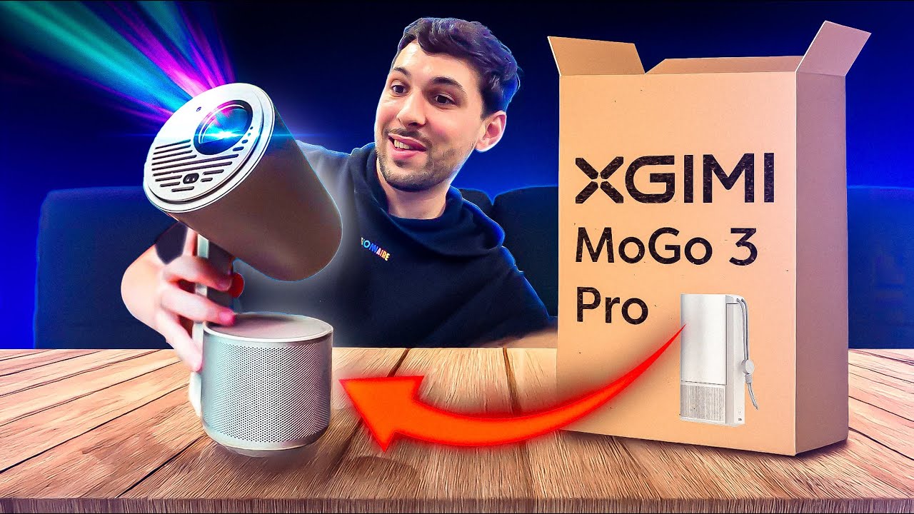 Ce PETIT vidéoprojecteur nous a SURPRIS ! Xgimi Mogo 3 Pro