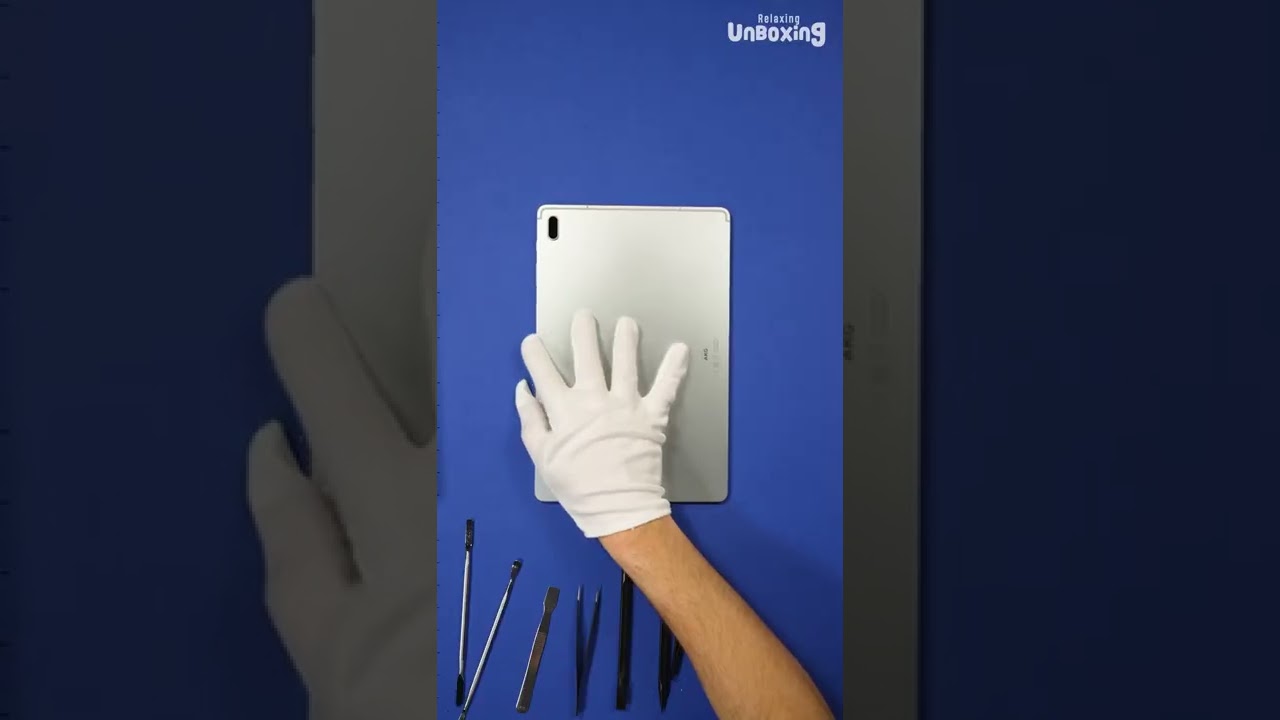 Unboxing ASMR Samsung Galaxy Tab S7 😍 #shorts