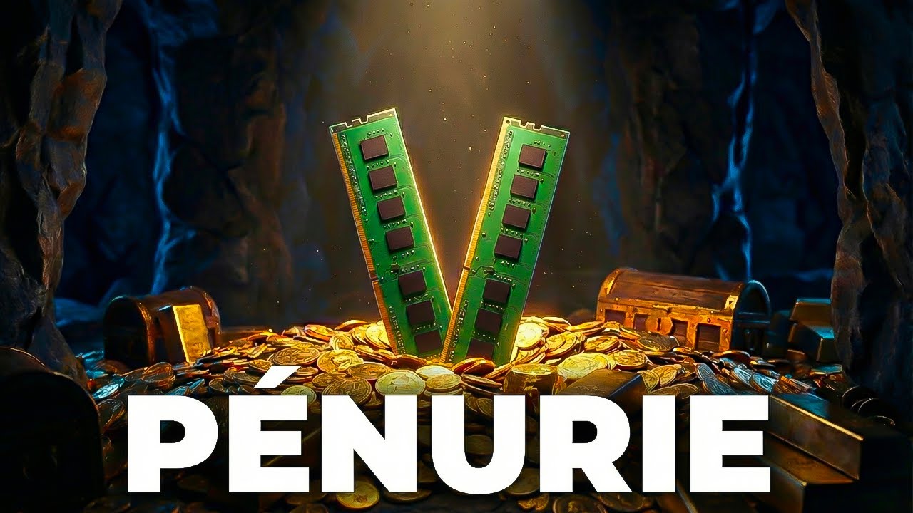 PÉNURIE de RAM : Pourquoi les prix vont EXPLOSER en 2026 !