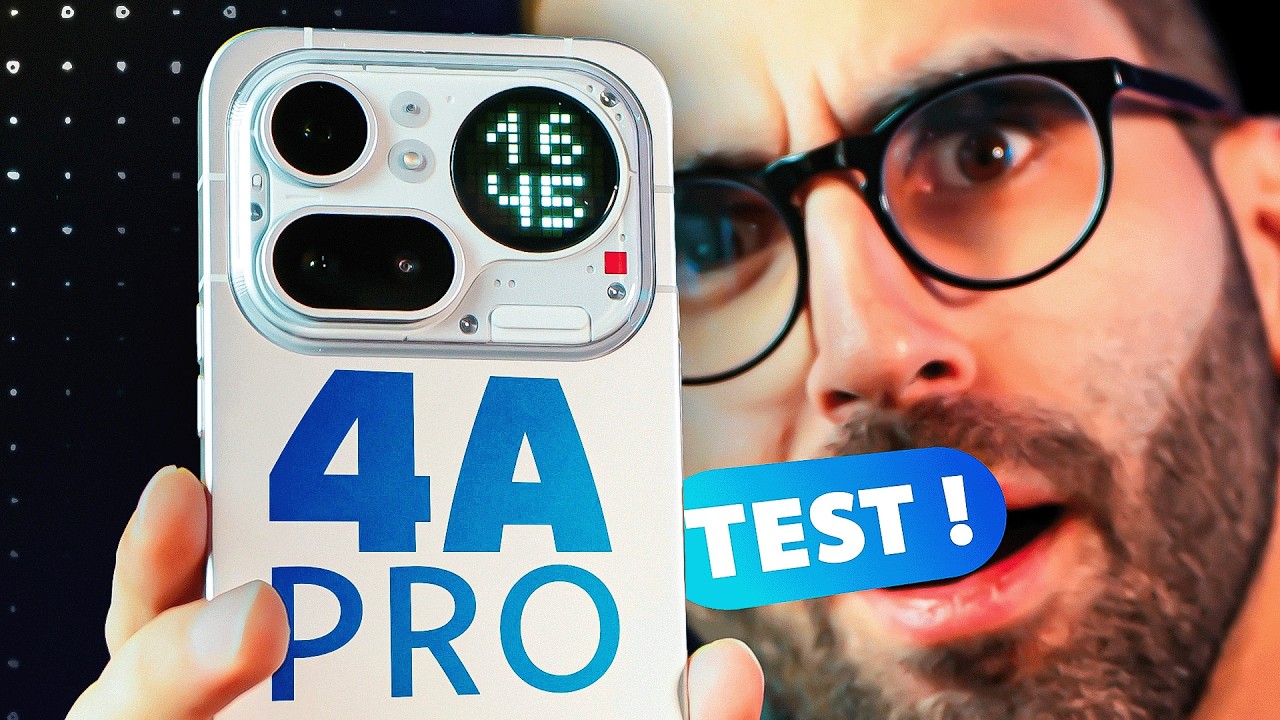 Notre COUP DE COEUR à -500€ ! Test Nothing Phone 4a Pro