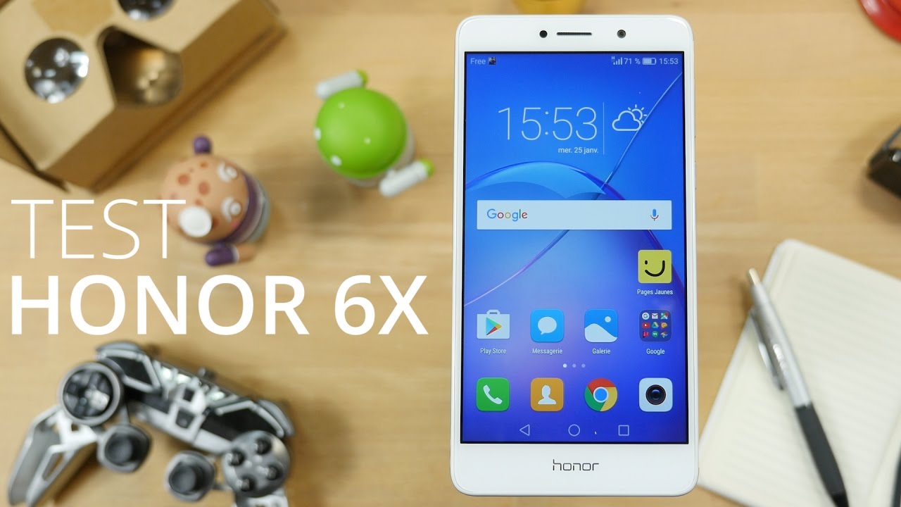 Test du smartphone Honor 6X