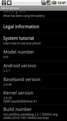 Un tutoriel en français pour installer Android FroYo sur votre Xperia X10 ! (màj)