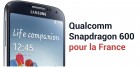 En France, le Samsung Galaxy S4 sera équipé d’un Qualcomm Snapdragon 600 dans un premier temps