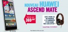 Le Huawei Ascend Mate disponible à 369.99 € chez Phone House