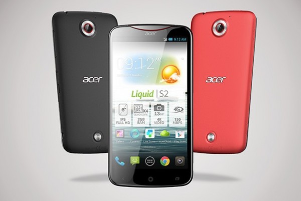 Acer Liquid S2, la phablette haut de gamme de 6 pouces est officelle