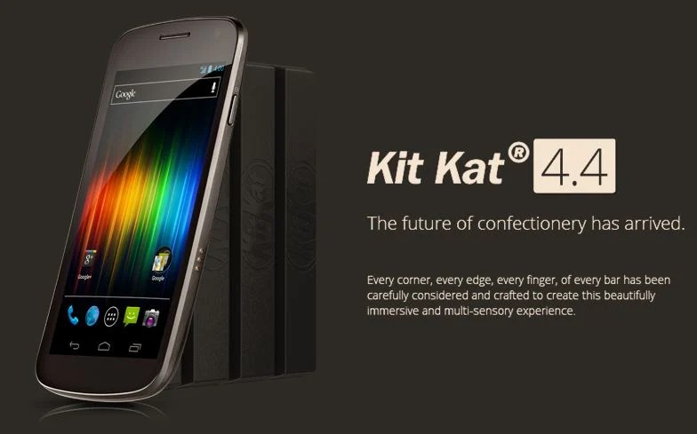 Galaxy Nexus : première ROM Android 4.4 KitKat