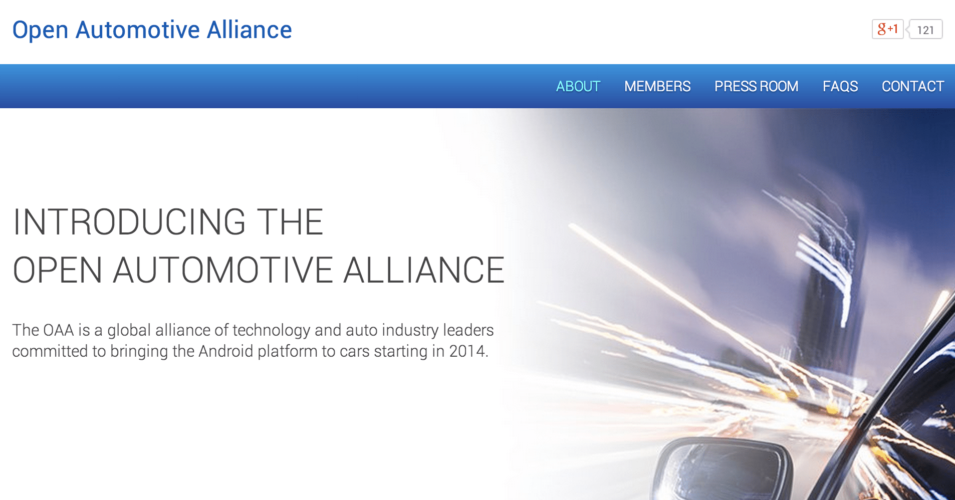 Google lance l’Open Automotive Alliance afin d’intégrer Android dans les voitures !