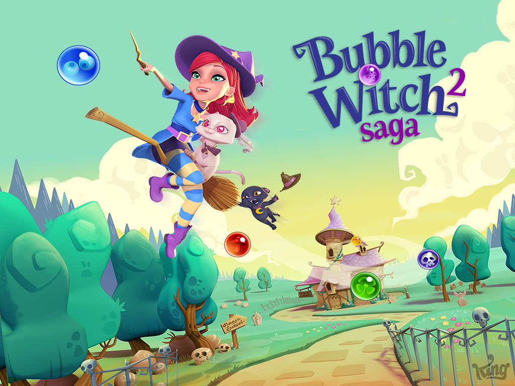 Bubble Witch Saga 2 est désormais disponible sur Android