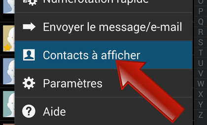 Comment afficher les contacts par carnets d’adresses sur Android ?