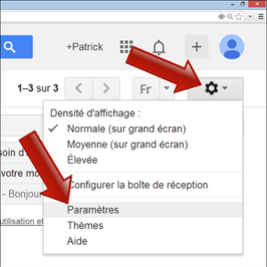 Parametrer mail free sur android