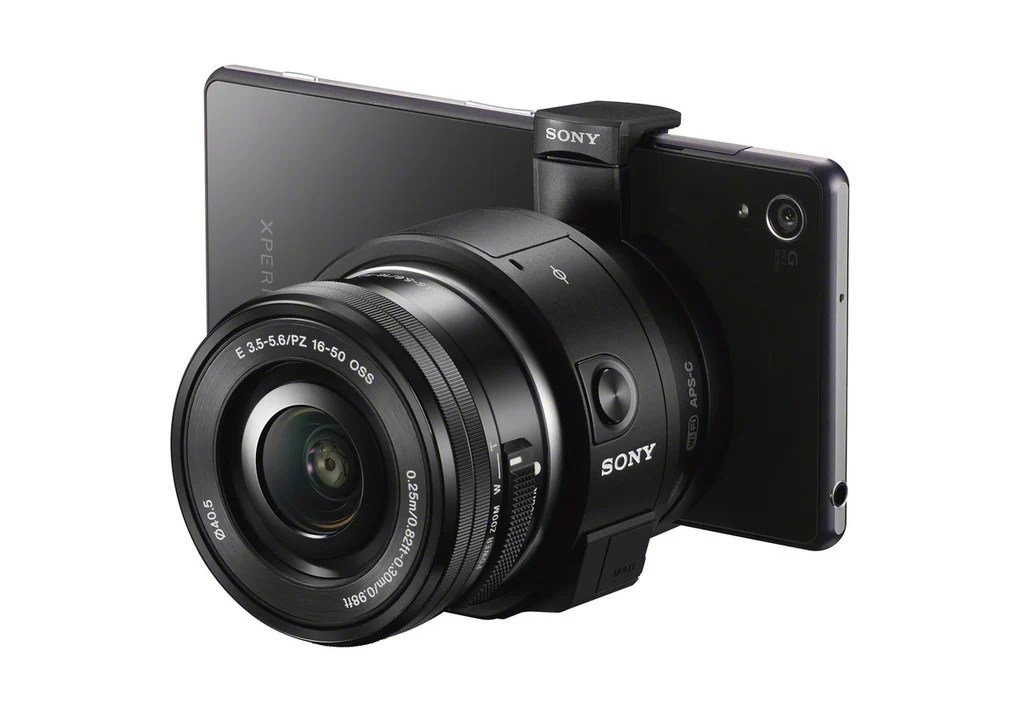 Sony SmartLens QX30 et QX1, les nouveaux modules photo à fixer sur un smartphone