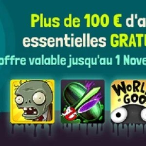 Amazon fête Halloween avec 100 euros d’applications offertes