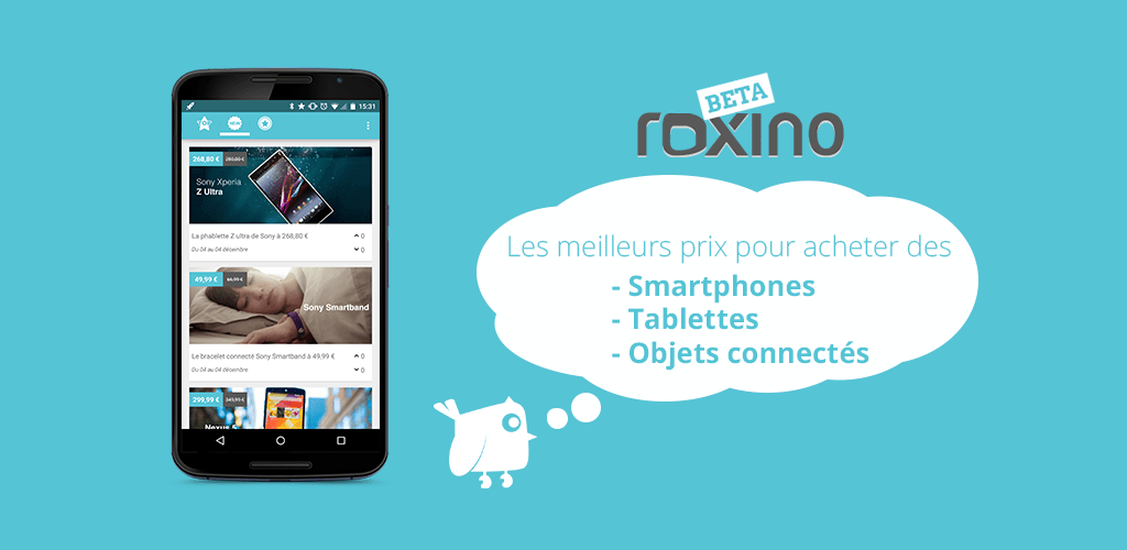 Roxino : Voici l’application mobile et les bons plans du week-end !