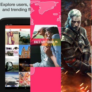 Les apps de la semaine : Behance, Flipagram, Fling, The Witcher Battle Arena et Vidclust