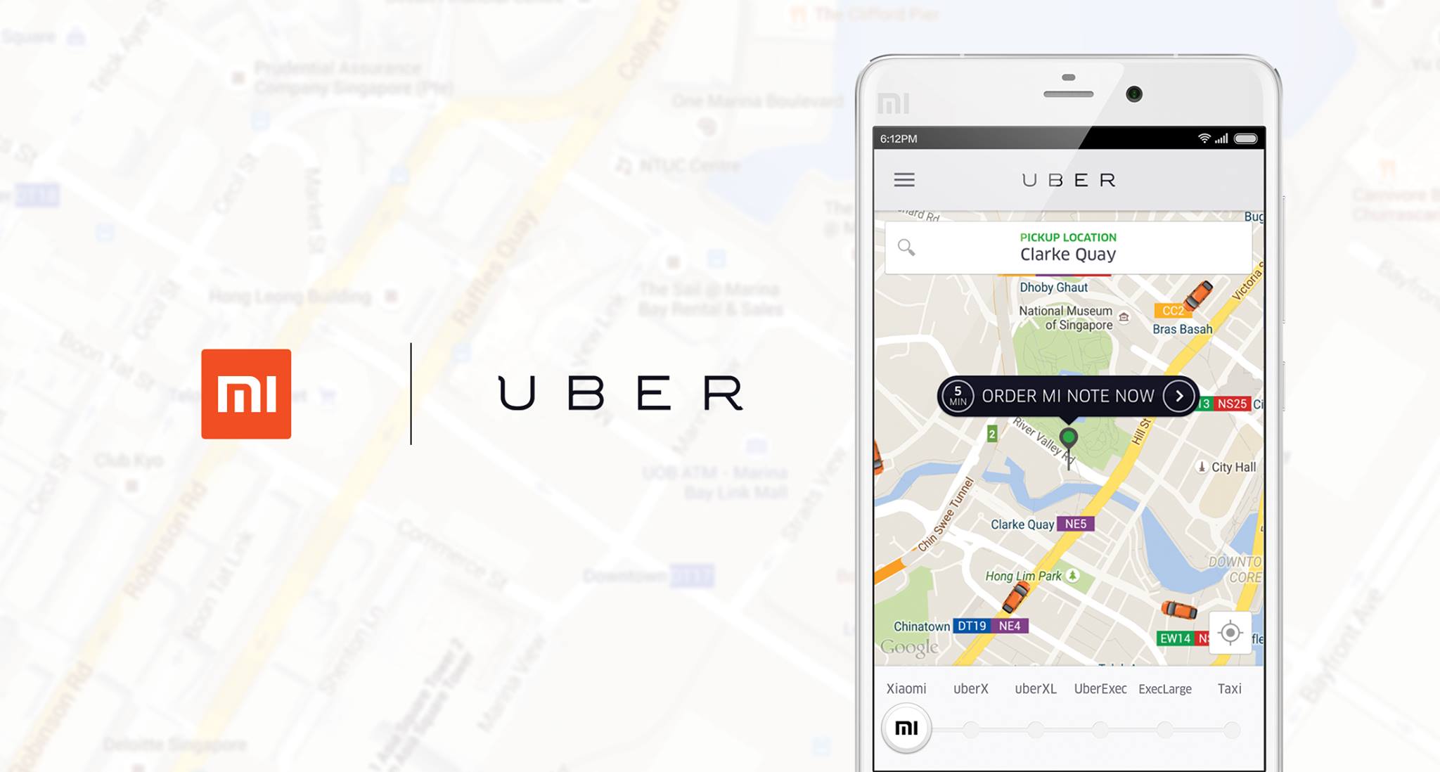 Xiaomi s’associe à Uber pour la livraison « en quelques minutes » de son Mi Note