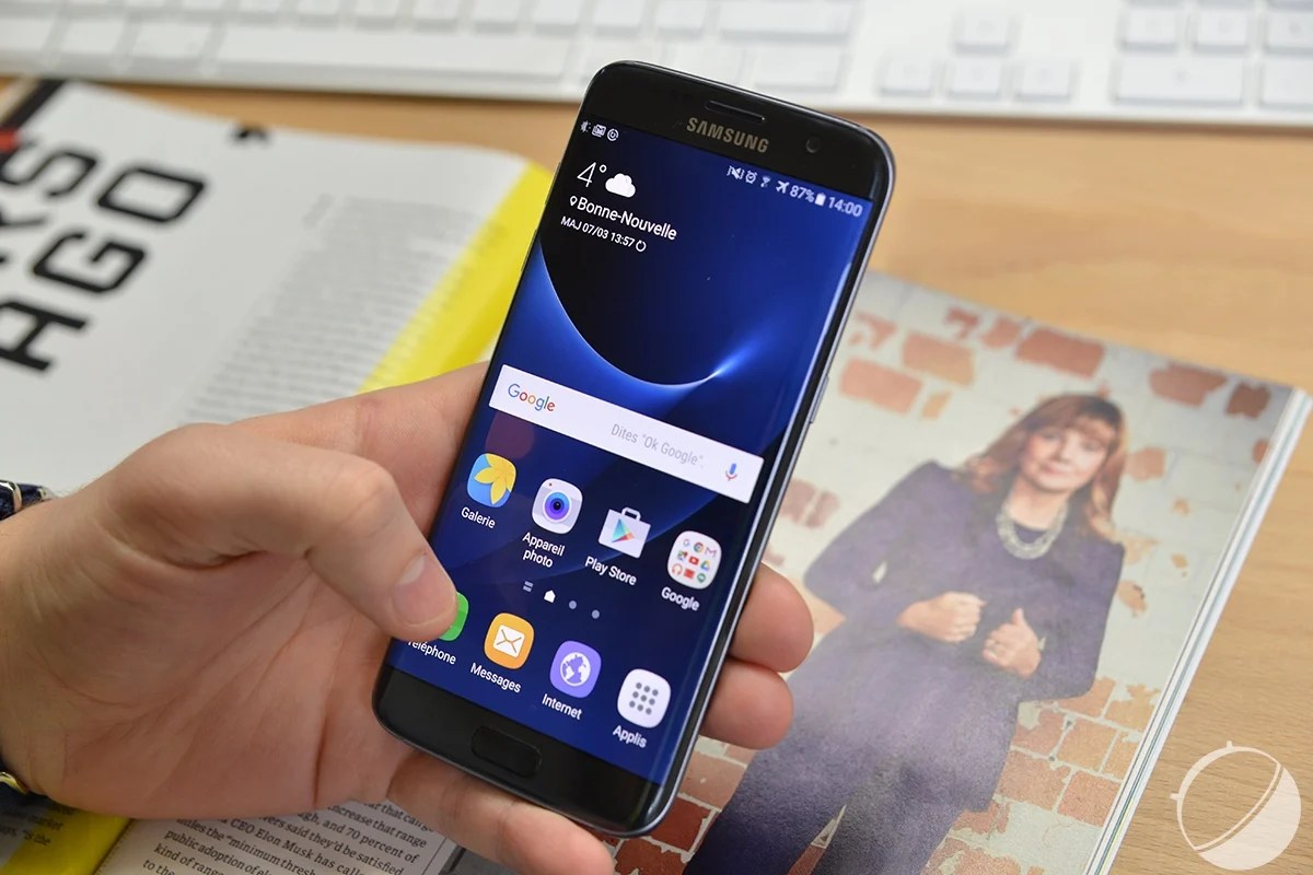 Android 7.0 Nougat est en cours de déploiement sur les Samsung Galaxy S7 Edge français