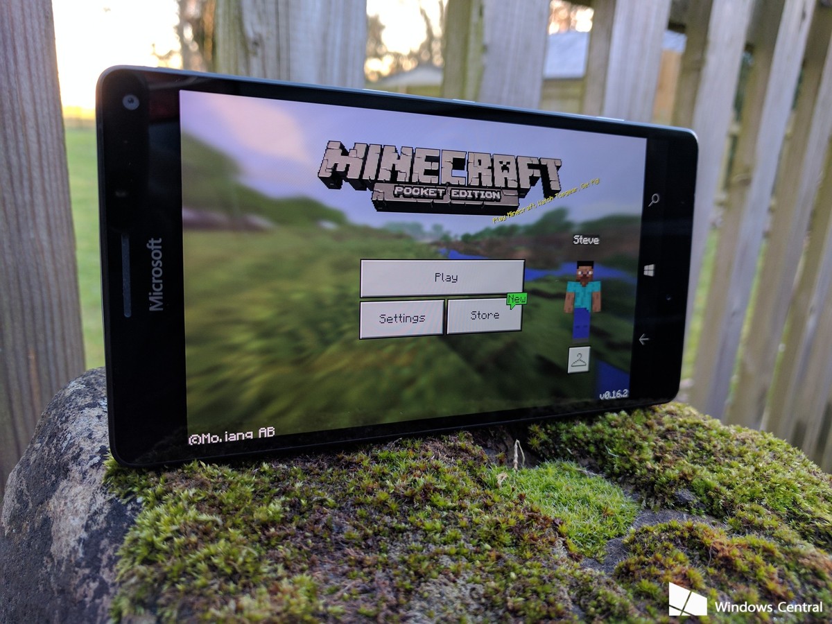 Minecraft Pocket Edition : quand même Microsoft ne croit plus à Windows Phone