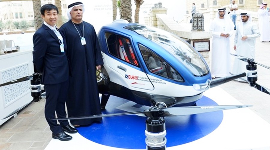 Dubaï va accueillir les voitures volantes avec l’EHang 184
