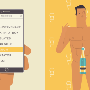 Pornhub lance Trickpics pour couvrir vos parties intimes avec un filtre à la Snapchat