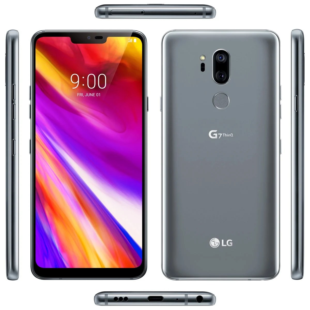 LG G7 ThinQ : une image pour l’admirer sous tous les angles