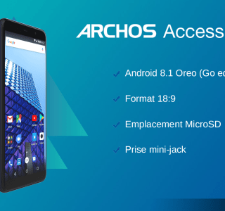 Archos dévoile son smartphone Android Go avec prise jack – IFA 2018
