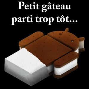 Adieu Android 4.0 Ice Cream Sandwich, le Play Store t’abandonne