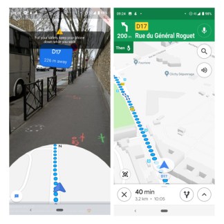 Google Maps : la navigation en réalité augmentée est disponible, nous l’avons testée