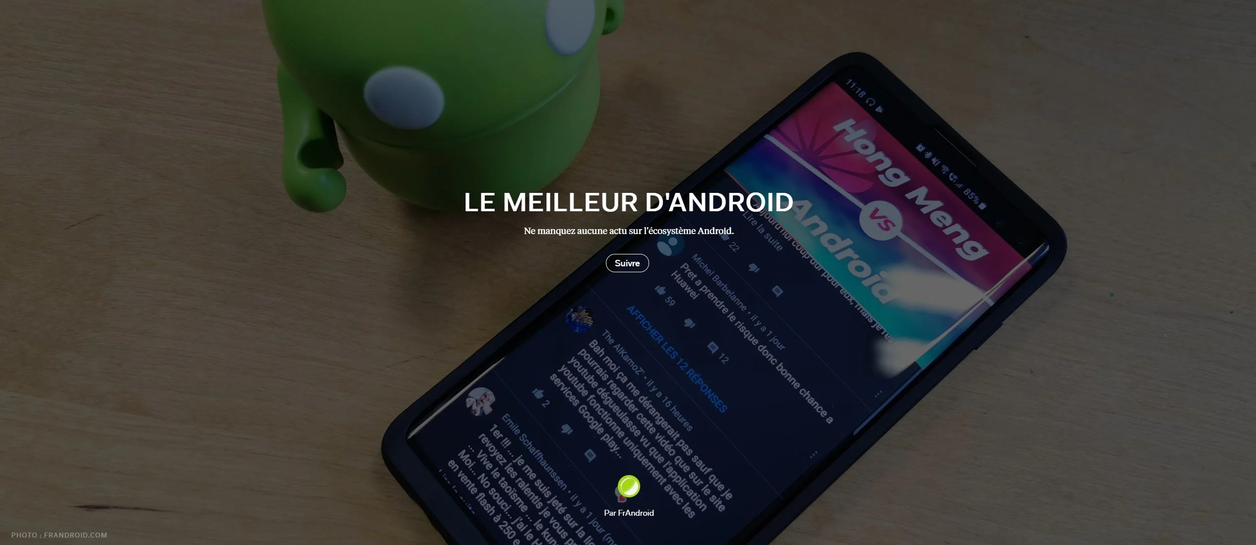 Actualités Android, tests, télécom… retrouvez FrAndroid par thèmes sur Flipboard