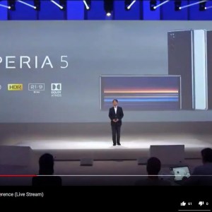 Sony Xperia 5 : la diffusion d’un essai de stream aurait dévoilé le smartphone
