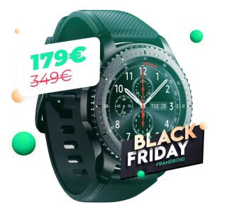 La montre Samsung Gear S3 Frontier à 179 euros : il est l’heure de craquer avec le Black Friday