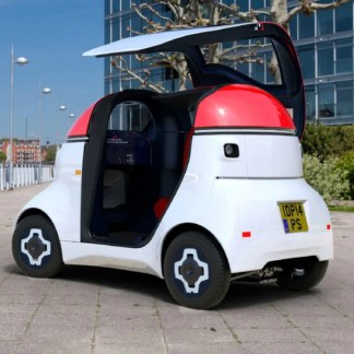 MOTIV : électrique et autonome, cette voiturette veut s’inviter en ville pour le dernier kilomètre