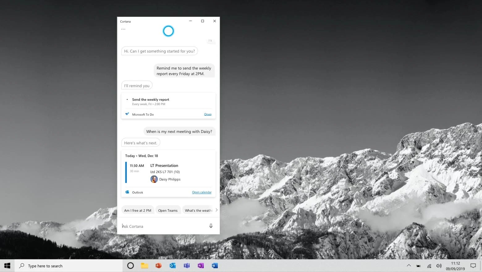 Cortana : Microsoft opte pour la productivité… au détriment des fonctionnalités