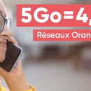 5 Go à seulement 4,99 €/mois pour ce forfait mobile disponible sur Orange ou SFR