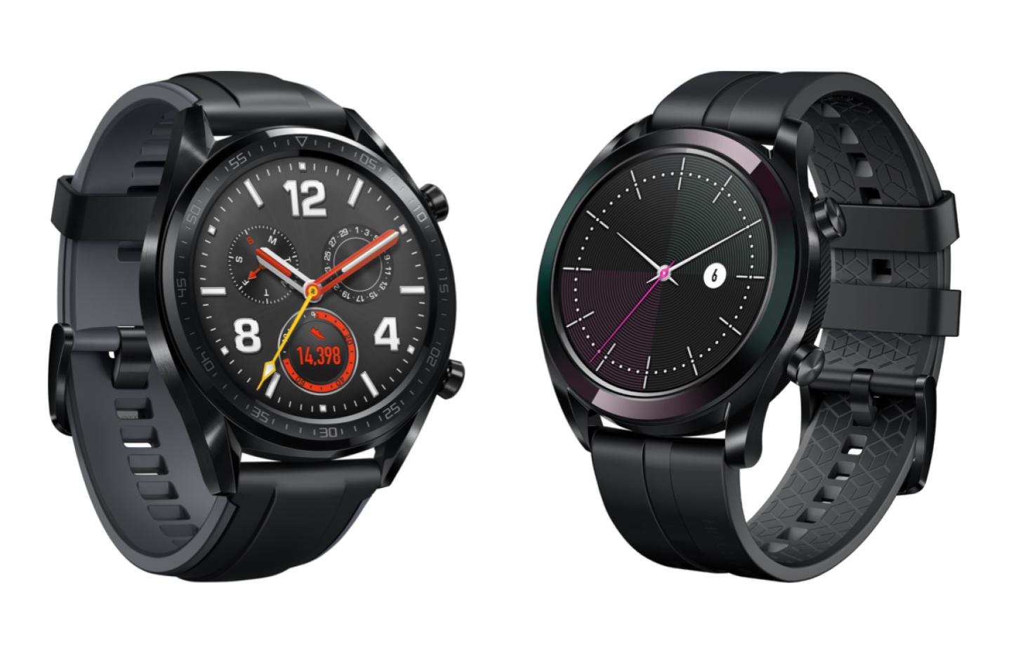 Huawei Watch GT : les modèles Classic et Elegant avec plus de 50 % de remise