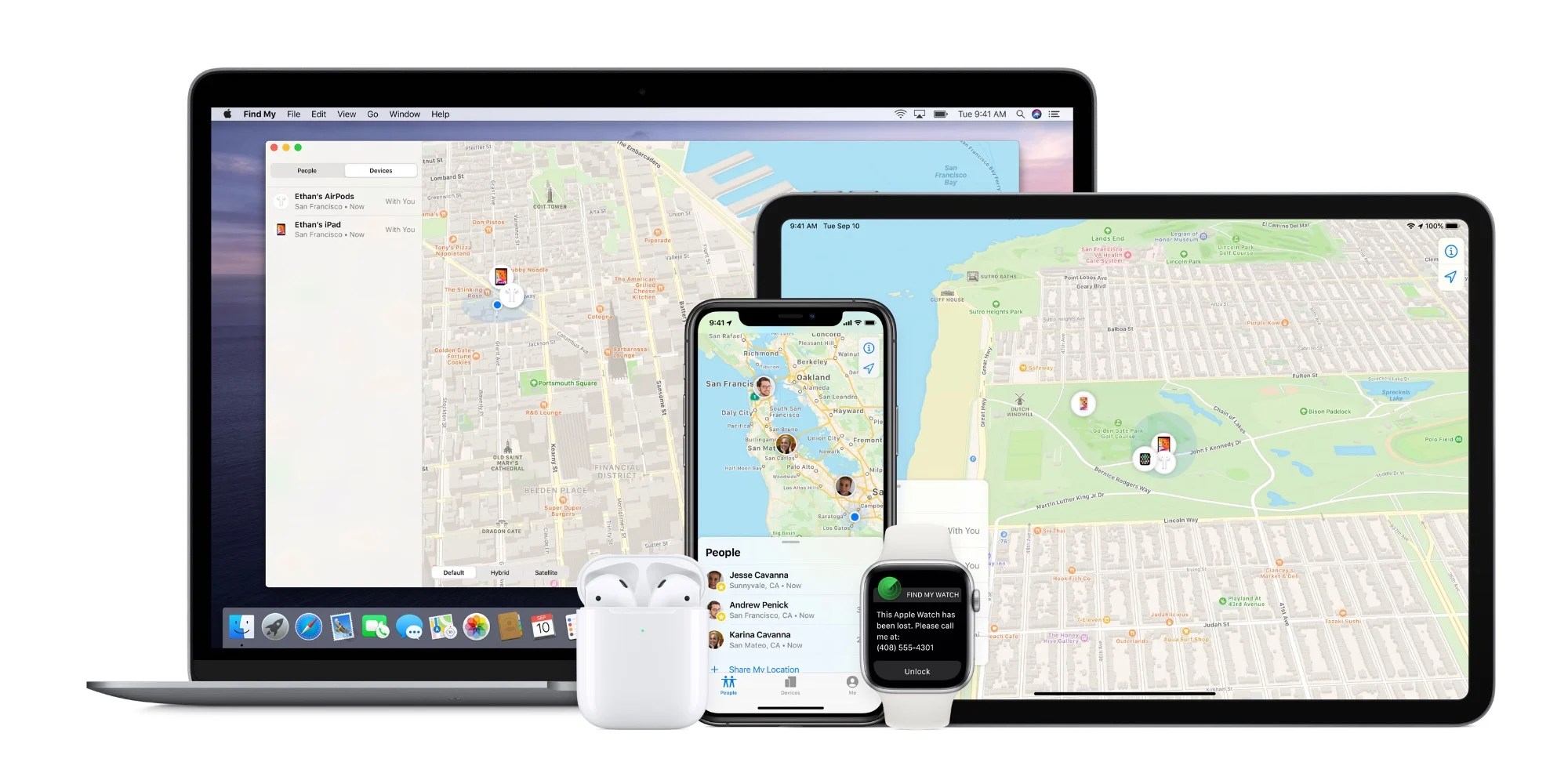 L’application Localiser (Find My) s’ouvre aux appareils non-Apple