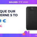 5 To de stockage pour 110 euros avec le disque dur portable WD sur Amazon