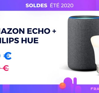 L’Amazon Echo Plus 2 est à 69 € avec une ampoule Philips Hue offerte