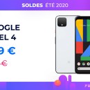 Pour les soldes, le Google Pixel 4 passe à 530 € et la version XL à 700 €