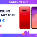 Cdiscount casse le prix du Samsung Galaxy S10e pendant les soldes 2020