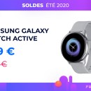 La Samsung Galaxy Watch Active à moins de 150 euros pour les soldes