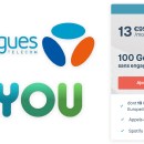 Le forfait mobile 100 Go de B&You est à 13,99 euros par mois à vie