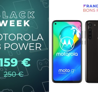 Une excellente autonomie avec le Motorola G8 Power en promo à 159 €