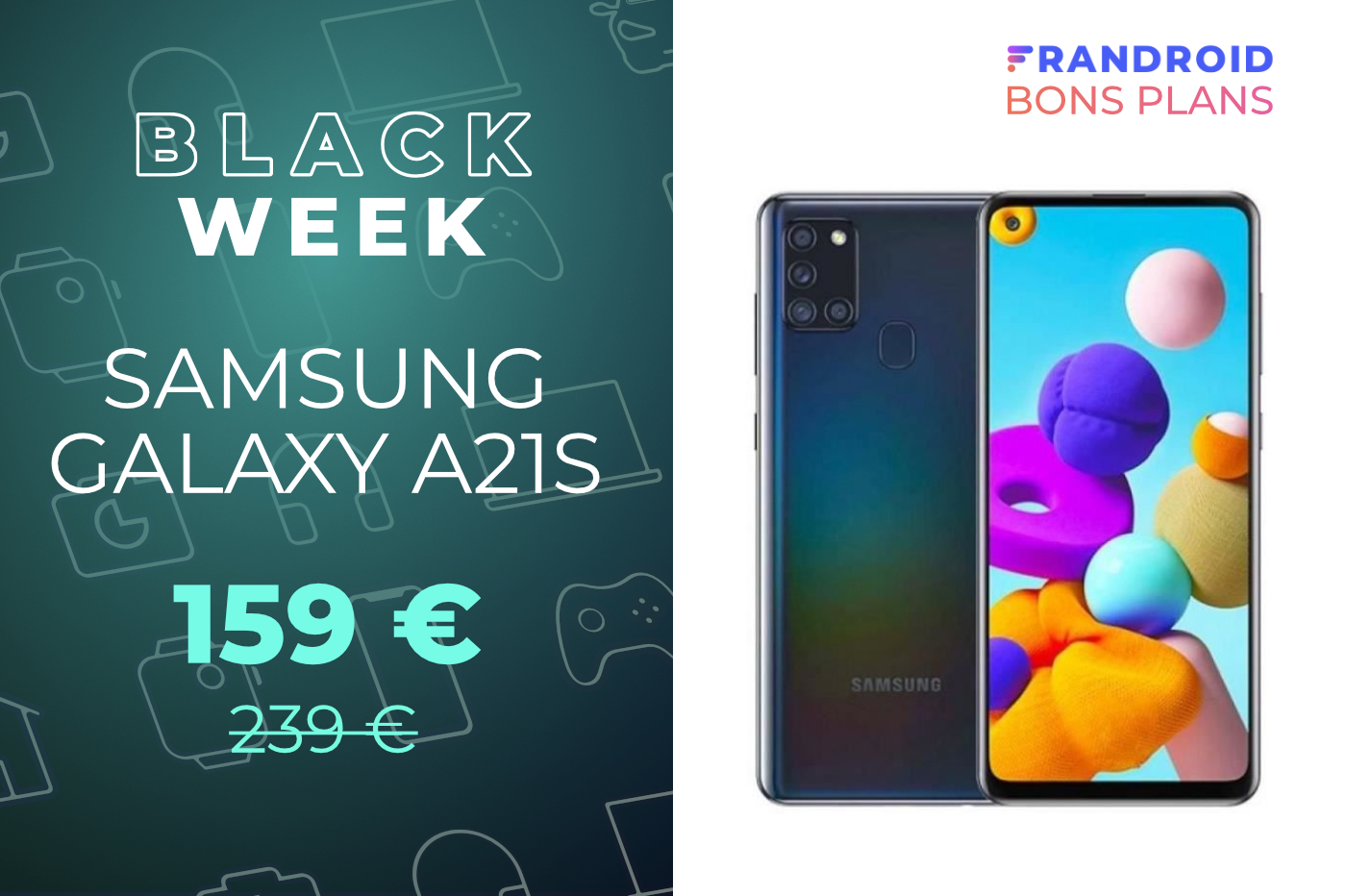 Samsung Galaxy A21S : prix, fiche technique, test et actualité - Smartphones - Frandroid
