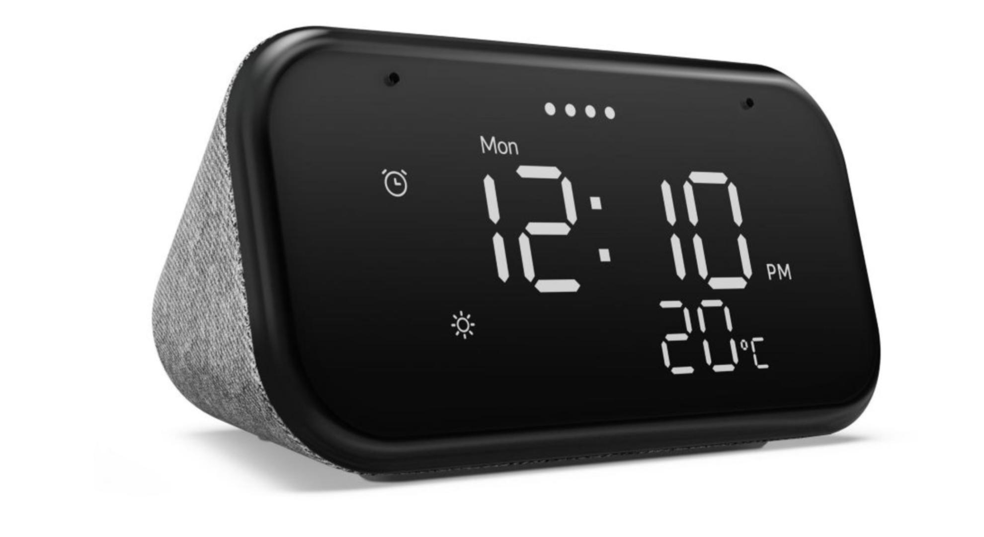 Lenovo présente son Smart Clock Essential, un réveil intelligent qui va à l'essentiel