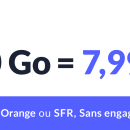 Avec 40 Go pour seulement 7,99 euros par mois : ce forfait mobile joue la carte du rapport qualité-prix