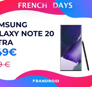 Le Samsung Galaxy Note 20 Ultra est de retour à prix réduit grâce aux French Days