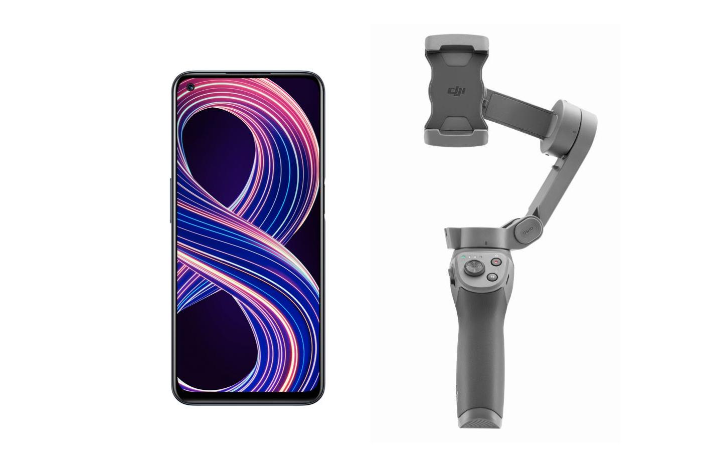 Le nouveau Realme 8 5G est lancé à 259 € avec le DJI Osmo Mobile 3 offert !