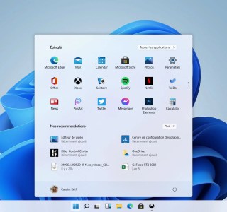 Windows 11 : la barre des tâches cache un changement de taille